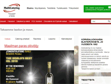 Tablet Screenshot of multicatering.fi
